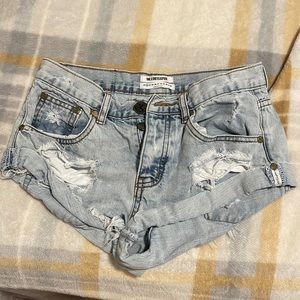 One teaspoon Jean shorts